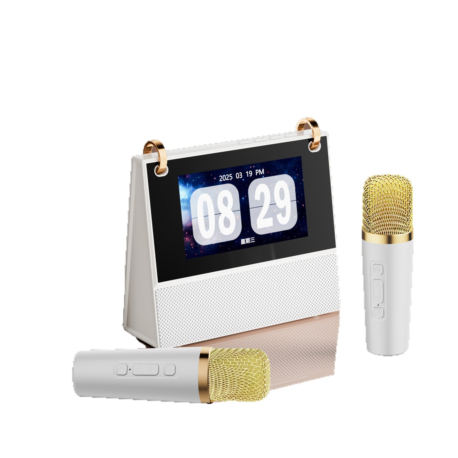 Speakers - Altavoz Bluetooth con pantalla de letras,