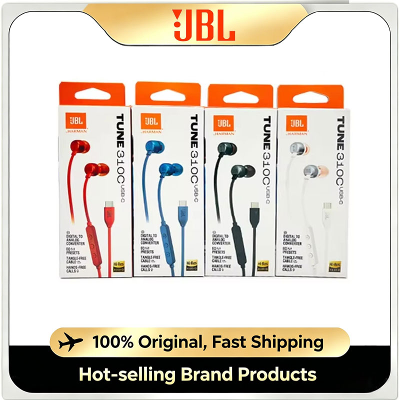 Type C Wired Earphones With Mic - Audífonos Intrauditivos con Cable USB-C JBL
