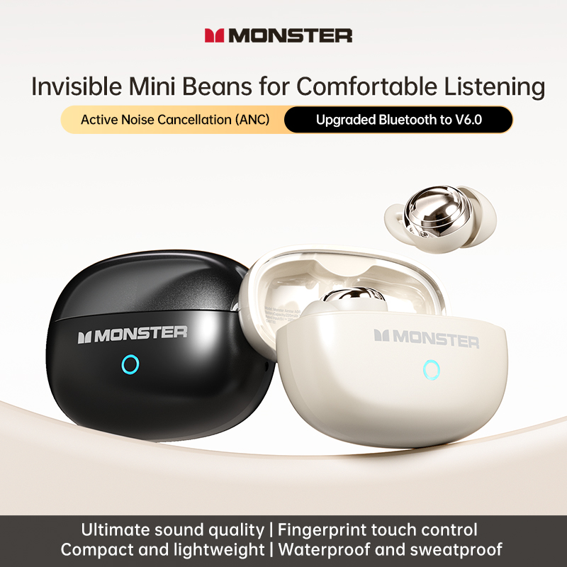 Monster A08 ANC Bluetooth 6.0  - Sleep Mask Headphones Bluetooth reseña y precio