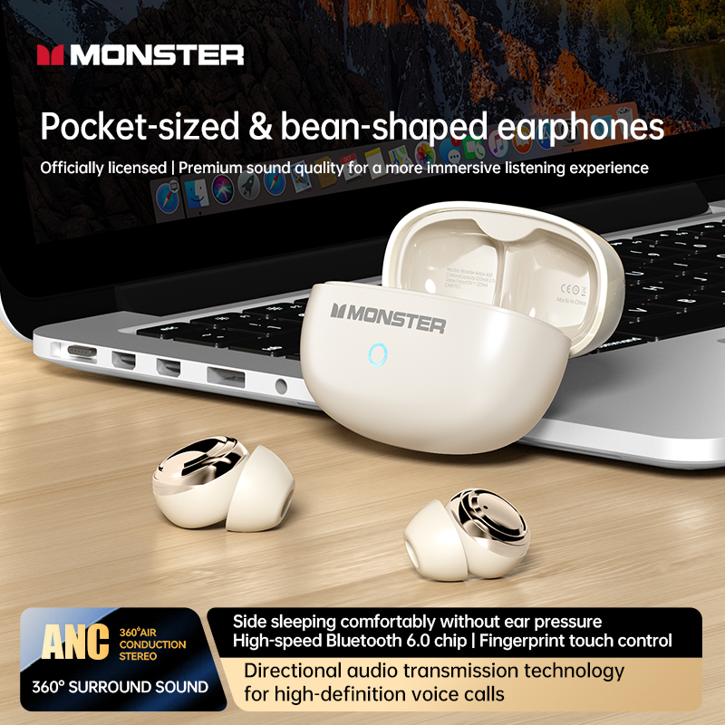 Monster A08 ANC Bluetooth 6.0  - Sleep Mask Headphones Bluetooth reseña y precio