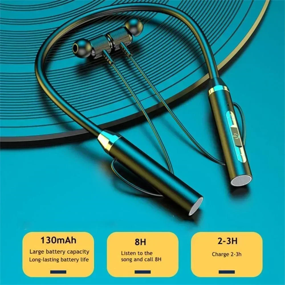 Auriculares Inalámbricos Bluet - Magnetic Neckband Sports Earphones reseña y precio