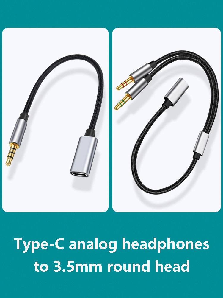 Adaptador de Audio auxiliar ma - Type C Wired Earphones With Mic reseña y precio